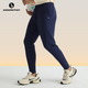SOSOLEMON冬季運動(dòng)褲男加絨彈力保暖修身直筒訓練健身休閑騎行網(wǎng)球跑步長(cháng)褲 寶藍 【400克】 XL