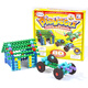 POPULAR PLAYTHINGS竹節棍積木玩具男孩3-6歲幼兒園兒童早教汽車(chē)建筑立體拼插模型 90002竹節棍啟蒙版80片