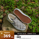 VANS范斯官方 經(jīng)典款Slip-On黑白棋盤格經(jīng)典一腳蹬鞋帆布鞋低幫 黑白棋盤格 42