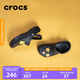 crocs卡駱馳洞洞鞋貝雅男鞋女鞋輕便耐磨一腳蹬拖鞋休閑鞋|10126 黑色-001 40 (250mm)