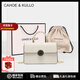 CAHOE KULLO包包女包2025年新款女士斜挎包輕奢侈單肩包小方包時(shí)尚品牌 白色-CK生日禮物送女友 實(shí)用走心高級感禮袋裝