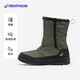 迪卡儂NH100雪地靴男防水高幫易穿脫徒步鞋保暖鞋子-5057710