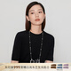 白嵐淡水珍珠毛衣鏈女S925銀項鏈長(cháng)款設計優(yōu)雅氣質(zhì)生日禮物送老 淡水珍珠（6-6.5mm）鏈長(cháng)90cm