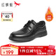 紅蜻蜓新款真皮皮鞋男保暖牛皮輕便加絨商務(wù)休閑皮鞋WJA332201H黑色42