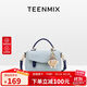 天美意（TEENMIX）女包牛皮劍橋包高級感手提斜挎包通勤單肩包生日禮物送女友老婆