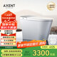 AXENT 恩仕Lite輕智能馬桶麒麟勁沖無水壓限制泡沫衛(wèi)士E335-033坑距305