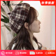 CRANTA KOMEIA貝雷帽女秋冬季韓版保暖毛線帽八角帽畫家生日禮物送女友老婆 駝色 均碼 高級(jí)感ck風(fēng)送女朋友愛(ài)人實(shí)用高檔