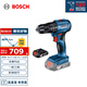 博世（BOSCH）電鉆鉆墻打孔無(wú)刷鋰電沖擊鉆電動(dòng)螺絲刀GSB185 18V 2.0Ah單電