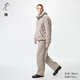 優(yōu)衣庫合作款/男裝女裝搖粒絨長(cháng)褲/休閑褲褲子25秋冬新款483979 31 米色 L