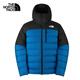 The North Face北面輕量羽絨服男戶(hù)外保暖高蓬鵝絨防潑水8FZ2 藍色/DDO L