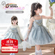 奧特曼童裝洛麗塔公主裙女童連衣裙秋裝新款兒童裙子小女孩婚紗生日禮服 單裙子 120 建議110-120cm6-7歲
