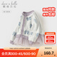 戴維貝拉（DAVE＆BELLA）女童毛衣外套2025秋裝新款網(wǎng)紗兒童針織衫寶寶衣服開(kāi)衫中大童上衣 藍紫色【現貨】 130 cm（建議身高120-130cm）