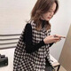 2025秋冬新款小香風(fēng)千鳥(niǎo)格馬甲女外搭坎肩背心外套無(wú)袖上衣 千鳥(niǎo)格馬甲【韓系 百搭 正版】 常規 3XL （建議150-165斤）