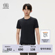 KOLON SPORT/可隆SECO速干T恤 男子吸濕戶外運(yùn)動(dòng)防曬UPF50+抗菌上衣短袖 LHRT5MT855-BK 黑色 XL 180/100A