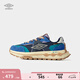 茵寶（Umbro）官方飛船鞋復(fù)古休閑鞋春季新款男鞋厚底女鞋運(yùn)動(dòng)鞋 空間藍(lán)/玻璃黃（男款） 40