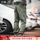 馬登工裝美式復古Easypants束腳褲抽繩哈倫休閑褲燈籠褲長(cháng)褲子男 綠色 S