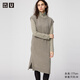 優(yōu)衣庫合作款/女裝柔軟綿羊毛連衣裙/裙子25秋冬新款480119 53 草綠色 M /160/84A