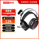 聯(lián)想筆記本電腦臺式機原裝耳機頭戴式電競游戲耳機專(zhuān)業(yè)電競線(xiàn)控USB耳機 Y360-三模版-經(jīng)典黑