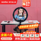 神牛（Godox） LR120/150環(huán)形補(bǔ)光燈手機(jī)直播美顏燈亮膚柔光燈LED打光燈戶(hù)外網(wǎng)紅主播設(shè)備 LR150黑色+2.2m折疊燈架 標(biāo)配