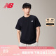 NEW BALANCE 七夕禮物 25年上衣男款潮流時尚百搭舒適短袖T恤MT51985 BK M 