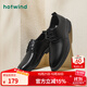 熱風(fēng)（Hotwind）秋季新款男士時(shí)尚英倫風(fēng)商務(wù)正裝皮鞋舒適透氣德比鞋潮 黑色 (H43M4715) 41 偏大半碼