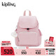 Kipling【開學(xué)季】男女款經(jīng)典款學(xué)生書包輕便時尚猴子包|CITY PACK MINI-喜粉色