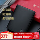 金利來(lái)錢(qián)包豎款票夾防盜刷防消磁皮夾橫款兩折錢(qián)夾禮盒 生日禮物送爸爸