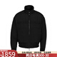 阿瑪尼（ARMANI）保暖加厚白鴨絨羽絨服雙面可穿男裝11719禮物 黑色 50