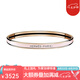 愛(ài)馬仕（HERMES）女士手環(huán)手鐲琺瑯鍍玫瑰金寬5.6毫米禮盒款奢侈品飾品送女友 淡粉色 62