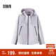森馬（Semir）防護(hù)外套|商場(chǎng)同款中國(guó)國(guó)家地理系列外套女2025春裝101125108001