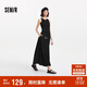森馬（Semir）連衣裙女高腰拼接背心裙百搭2025夏優(yōu)雅圓領(lǐng)長(cháng)裙通勤109325114015