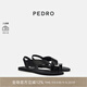 PEDRO夾趾涼鞋25夏季新品優(yōu)雅舒適平底鞋女鞋PW1-66380039-1 PW1-66380039黑色 37