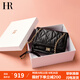 HR赫蓮娜包包女包頭層牛皮單肩斜挎包女菱格hobo包女生日禮物送女友