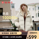坦博爾秋冬新款羽絨服女短款面包服連帽簡(jiǎn)約外套TBF330332J 開心果色 L (170)