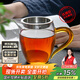 雅集丨京東限定真裸價·玻璃公道杯帶過濾加厚耐熱分茶器茶海茶具配件