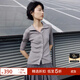 Massimo Dutti【亞洲限定】2025女裝極簡(jiǎn)格雷系修身顯瘦短袖針織開(kāi)衫05650800 灰色 XS (CN 165/84A)