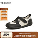 天美意鞋子女單鞋商場(chǎng)同款百搭休閑鞋女戶(hù)外運動(dòng)女鞋2025新款CHR01BQ5 黑白色 38
