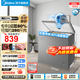 美的（Midea）小冷柜家用200L/143L/100L租房用冷藏冷凍兩用小冰柜一級能效80%減霜六檔調(diào)溫冷柜冰箱國家補貼20% 【減霜80%】 200L -減霜80%