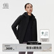 KOLON SPORT/可隆軟殼三合一夾克  女士防潑水防風(fēng)GTX戶(hù)外沖鋒衣 LKGJ5WN074-BK 黑色 L 170/92A