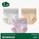 松山棉店女士?jì)妊澮志笟飧哐崭固嵬螣o(wú)痕三角褲膚色+淺灰+淺紫均碼
