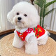 寵城狗狗東北大花襖秋冬季保暖泰迪比熊博美中小型犬寵物貓咪棉服衣服 紅色大花襖 XS【建議1-2斤 具體參考胸圍背長(cháng)】