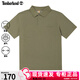 Timberland添柏嵐短袖男T恤夏季戶外運(yùn)動(dòng)寬松透氣翻領(lǐng)半袖上衣休閑polo衫 軍綠色 A2ND5590 M 175