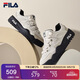 FILA 斐樂官方女鞋ROSETTA摩登板鞋2025年斑斕鞋運動鞋休閑鞋