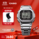 卡西歐（CASIO）G-SHOCK GMW-B5000卡西歐小方塊運動(dòng)手表 防水手表 GMW-B5000D-1PRN太陽(yáng)能
