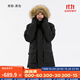 迪卡儂（DECATHLON）男女防風(fēng)防水外套加厚保暖棉衣棉服棉襖男中長款派克大衣NH900 男款-黑色-SH900 L