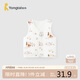 童泰（TONGTAI）嬰兒馬甲秋冬寶寶夾棉衣服兒童外出上衣TS43J191-DS棕色73cm