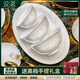 漢茗景德鎮釉下彩玲瓏瓷碗盤(pán)餐具整套高白瓷家用高檔喬遷碗碟套裝