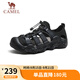駱駝（CAMEL）免系緩震抓地防撞輕戶(hù)外溯溪徒步?jīng)鲂?G15M380022 夜黑色 43