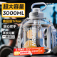 恩爾美（nRMEi）噸杯噸桶運動(dòng)水杯超大容量茶水分離耐高溫tritan男士健身水壺杯子