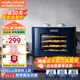 摩飛電器（Morphyrichards）干果機 烘干機食品風(fēng)干機小型食物 水果蔬菜肉類(lèi)寵物零食自制牛肉干雞肉干家用迷你電烤箱 MR6255 輕奢藍 8L